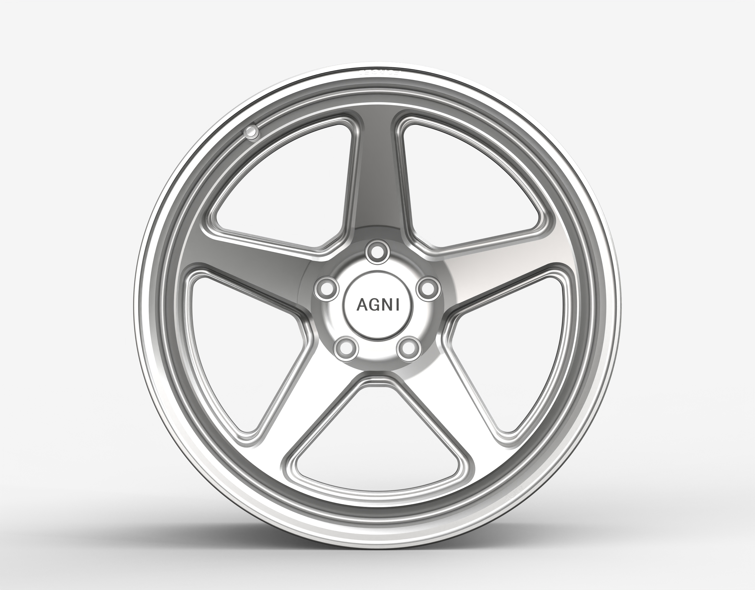AGNI Classic 5-Spoke Silver